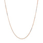 14k Rose Gold Classic Box Chain (0.45 mm)Monde Trend