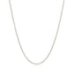 18k White Gold Round Cable Chain (1.50 mm) RCJ