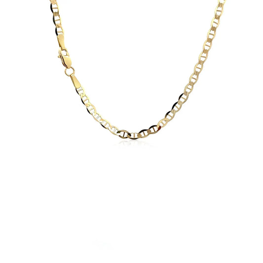 10k Yellow Gold Mariner Link Chain (3.20 mm)Monde Trend