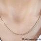 10k Yellow Gold Sparkle Chain 1.50 mm)Monde Trend