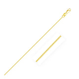 10k Yellow Gold Gourmette Chain 1.0mm (1.00 mm)Monde Trend