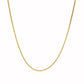 10k Yellow Gold Gourmette Chain 1.0mm (1.00 mm)Monde Trend