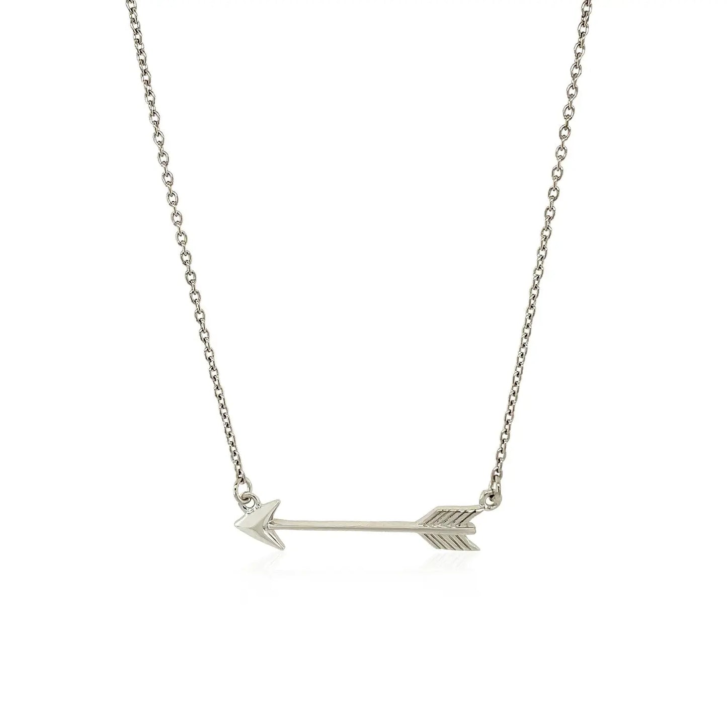 Necklace with Arrow in Sterling Silver RCJ