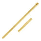 14k Yellow Gold Classic Miami Cuban Solid Bracelet (4.90 mm) RCJ