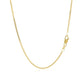 10k Yellow Gold Gourmette Chain (1.40 mm)Monde Trend