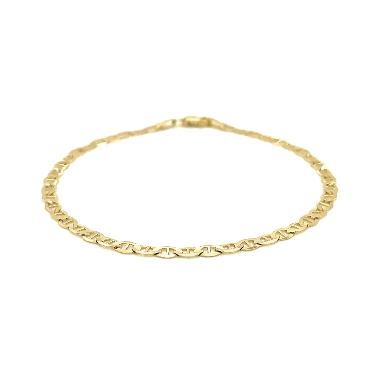 14k Yellow Gold Mariner Link Bracelet (3.20 mm) RCJ