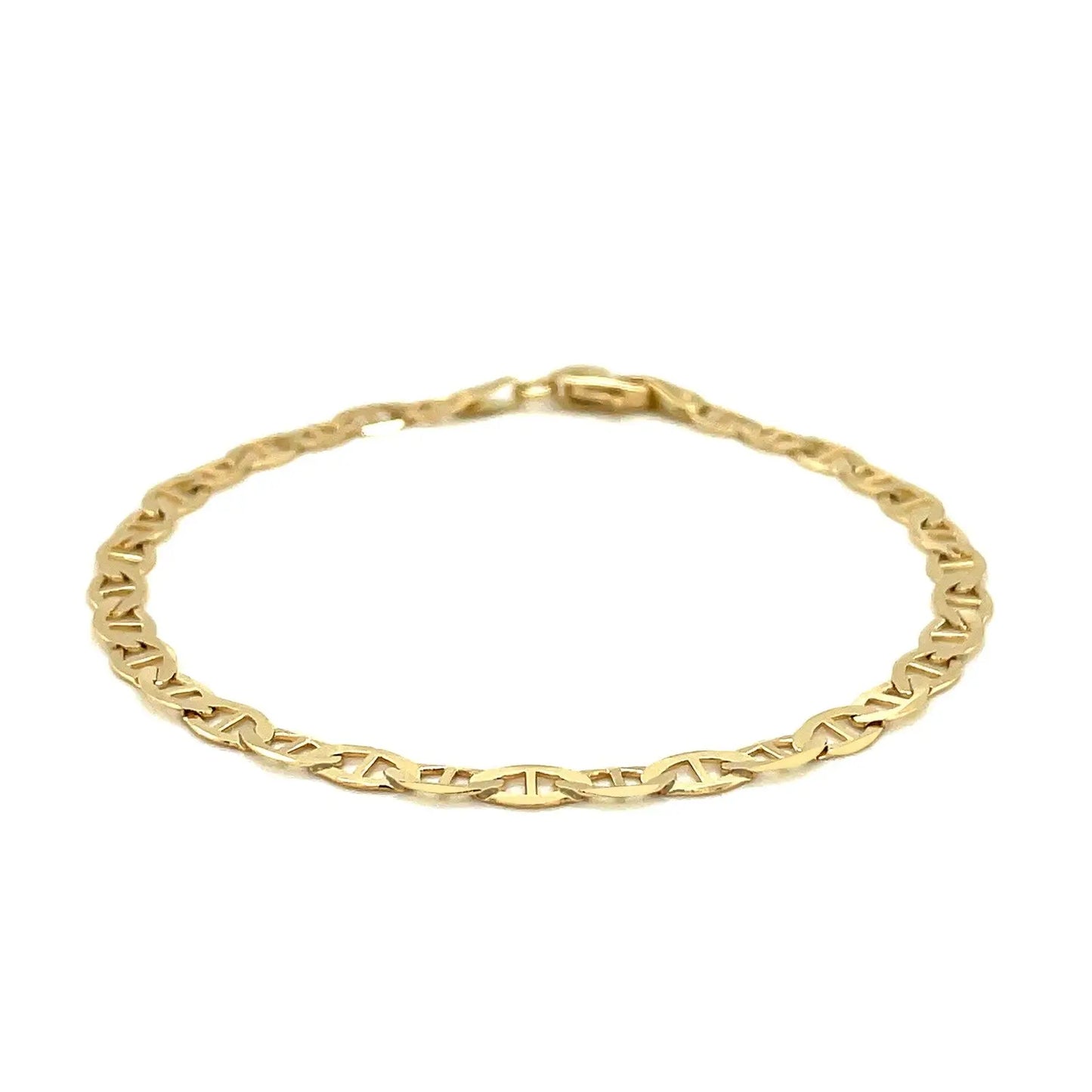 14k Yellow Gold Mariner Link Bracelet (4.50 mm) RCJ