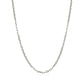 14k White Gold Diamond Cut Cable Link Chain (1.90 mm)Monde Trend