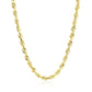 10k Yellow Gold Solid Diamond Cut Rope Chain (4.00 mm)Monde Trend