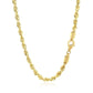 10k Yellow Gold Solid Diamond Cut Rope Chain (4.00 mm)Monde Trend