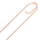 14k Rose Gold Adjustable Popcorn Chain (1.30 mm)Monde Trend