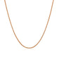 14k Rose Gold Adjustable Popcorn Chain (1.30 mm)Monde Trend