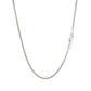 10k White Gold Gourmette Chain  (1.40 mm)Monde Trend