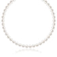 14k Yellow Gold Necklace with White Freshwater Cultured Pearls (6.0mm to 6.5mm) RCJ