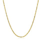 Diamond Cut Fancy Links Pendant Chain in Yellow Gold (1.50 mm) RCJ