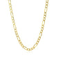 10K Yellow Gold Solid Figaro Chain (3.70 mm)Monde Trend