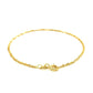 10k Yellow Gold Singapore Anklet 1.5mmMonde Trend