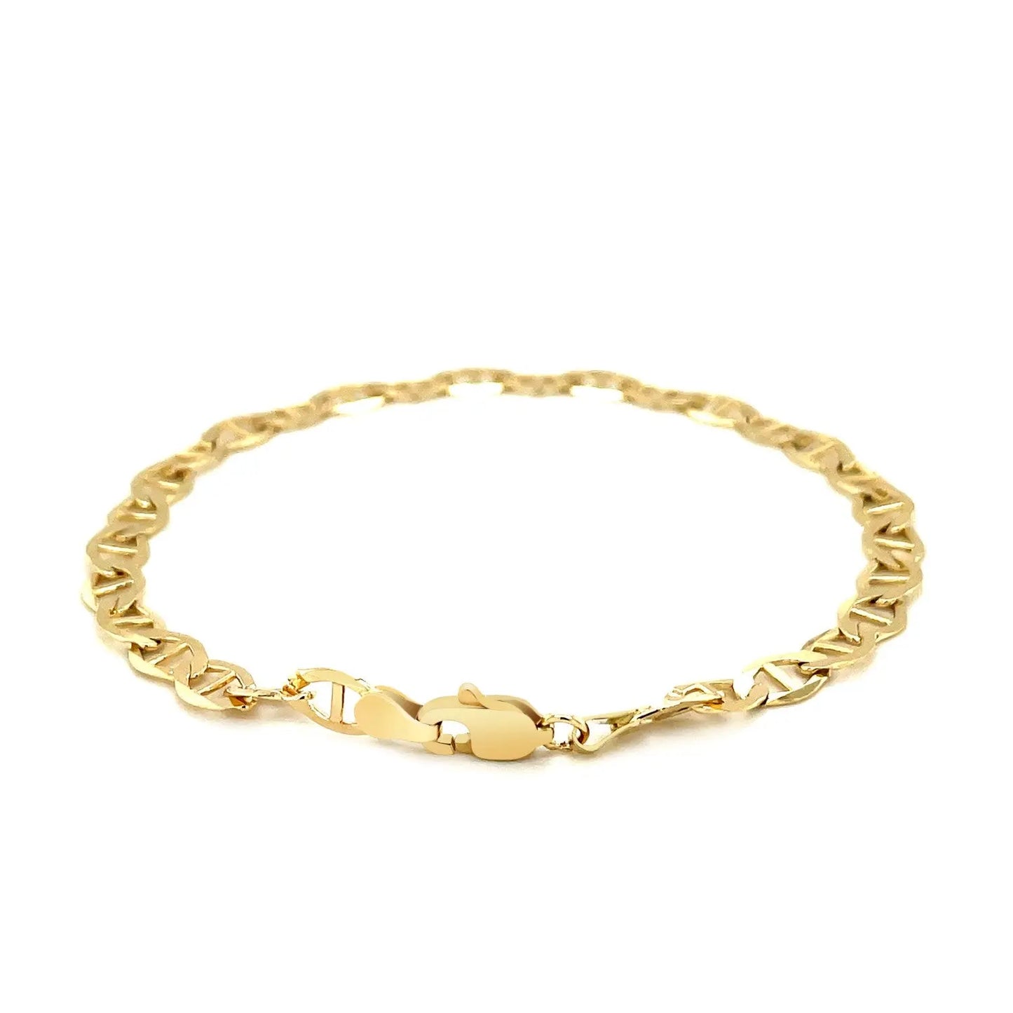 14k Yellow Gold Mariner Link Bracelet (5.10 mm) RCJ