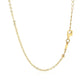 Choker Necklace with Hammered Beads in 14k Yellow Gold RCJ