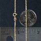 10k Yellow Gold Solid Diamond Cut Rope Chain (1.40 mm)Monde Trend