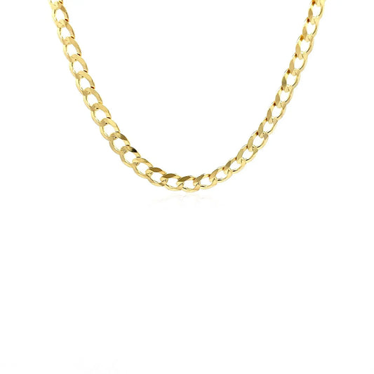 10k Yellow Gold Curb Chain (4.70 mm)Monde Trend