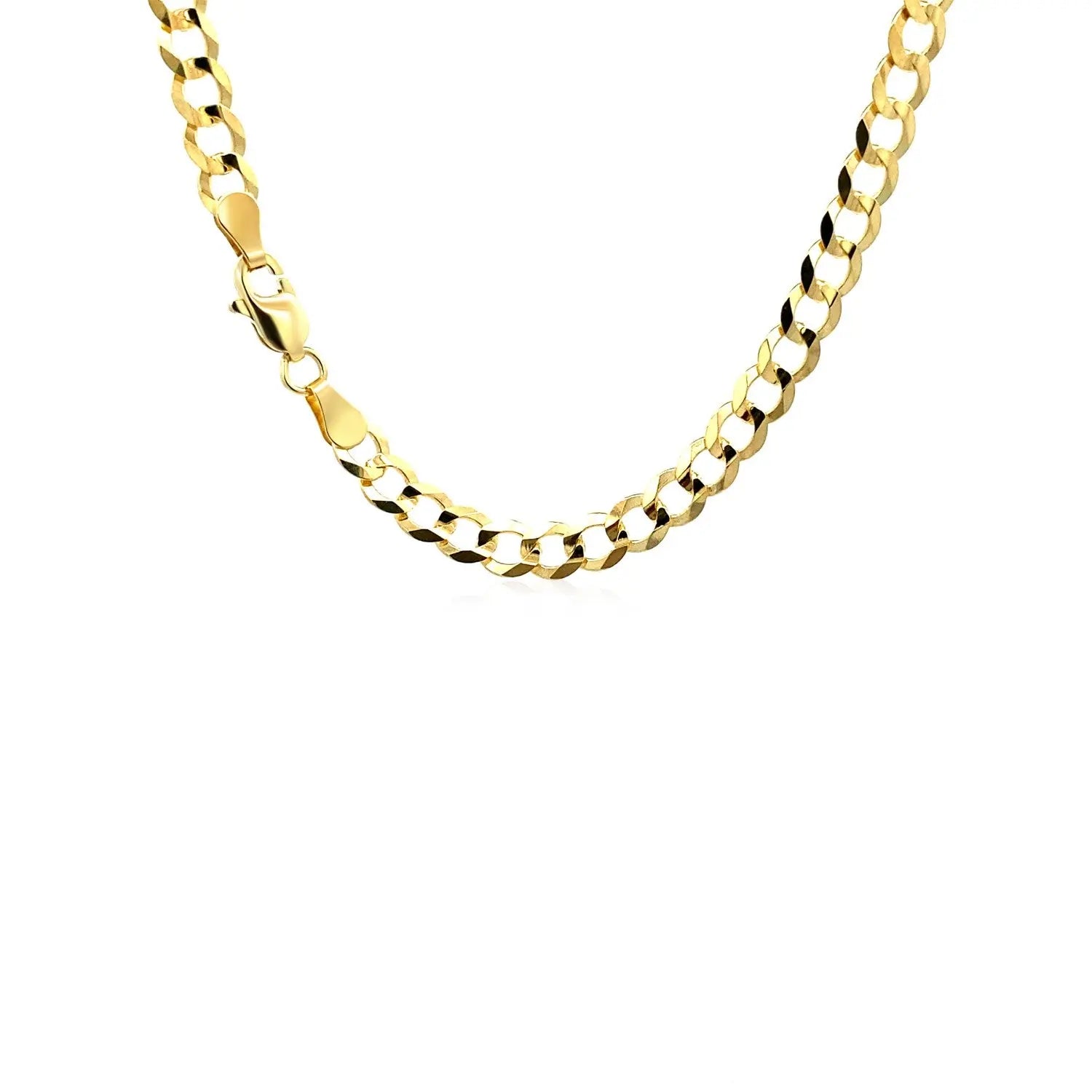 10k Yellow Gold Curb Chain (4.70 mm)Monde Trend