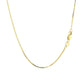 10k Yellow Gold Classic Box Chain (0.94 mm)Monde Trend