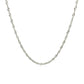 10k White Gold Singapore Chain (1.50 mm)Monde Trend