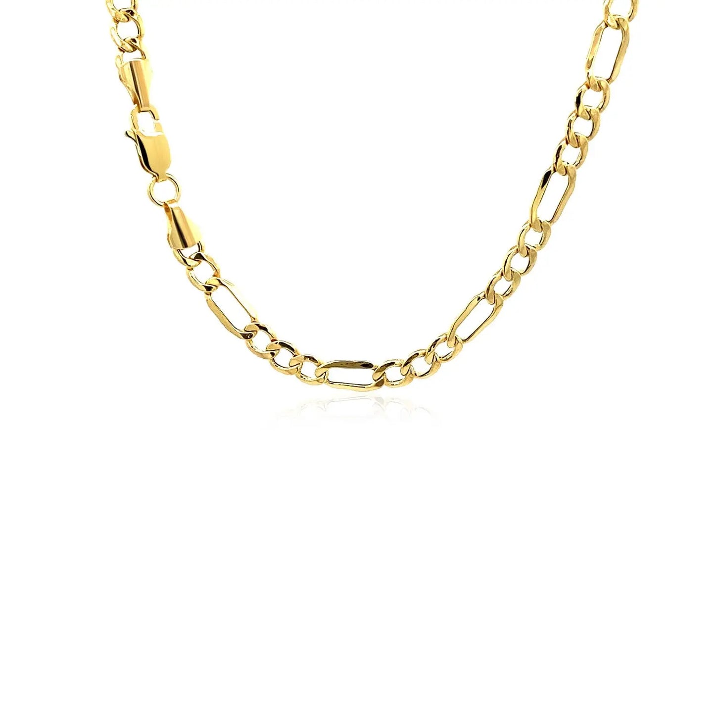 10k Yellow Gold Lite Figaro Chain (4.70 mm)Monde Trend