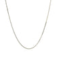 10k White Gold Classic Box Chain (0.78 mm)Monde Trend