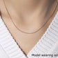 14k Rose Gold Diamond Cut Round Wheat Chain (1.20 mm)Monde Trend