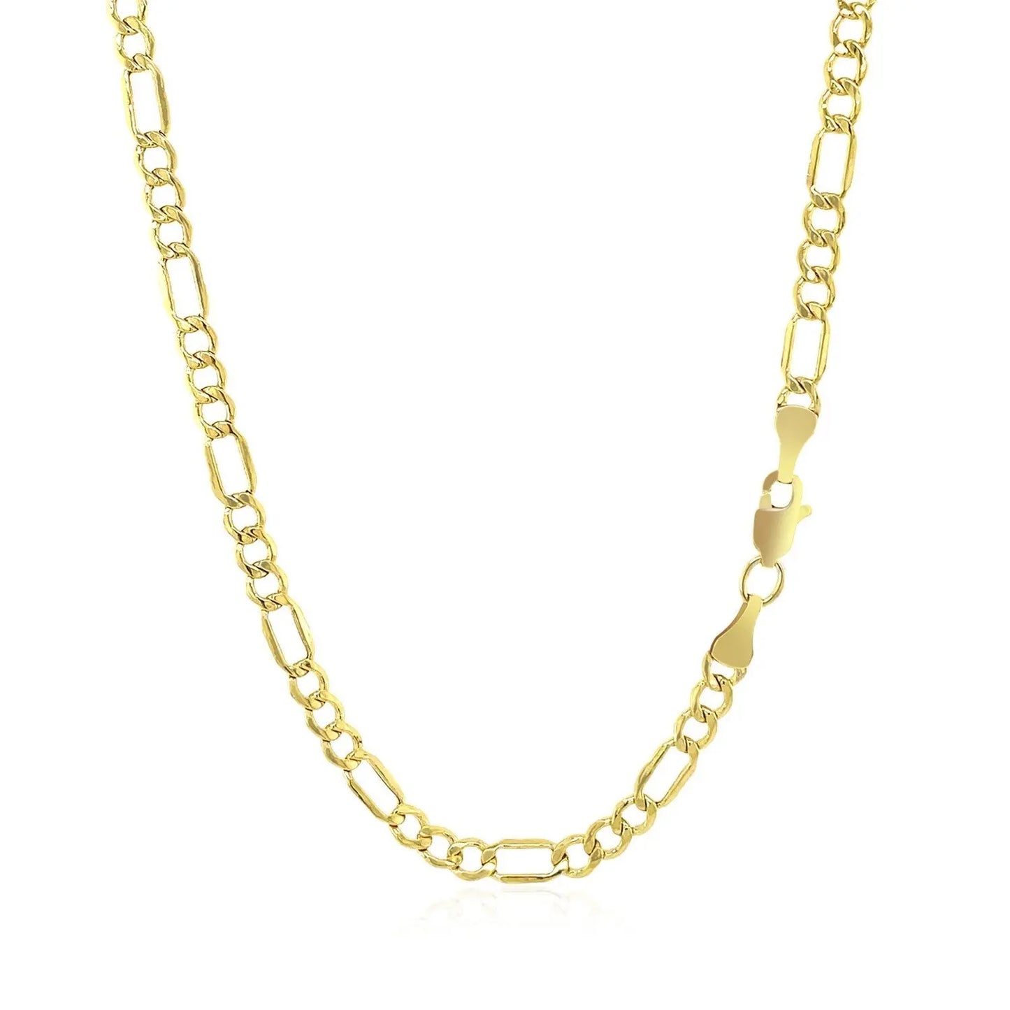 10k Yellow Gold Lite Figaro Chain (3.70 mm)Monde Trend