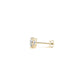 1 cttw Certified IGI Lab Grown Round Diamond Stud Earrings 14k Yellow Gold (G/VS2)Monde Trend