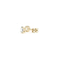 1 cttw Certified IGI Lab Grown Round Diamond Stud Earrings 14k Yellow Gold (G/VS2)Monde Trend