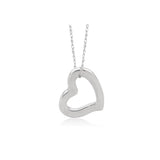 14k White Gold Heart PendantMonde Trend