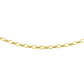 14k Yellow Gold Oval Rolo Bracelet  (3.20 mm) RCJ