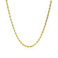 10k Yellow Gold Solid Diamond Cut Rope Chain (2.50 mm)Monde Trend