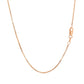 14k Rose Gold Classic Box Chain (0.73 mm)Monde Trend