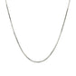 Sterling Silver Rhodium Plated Octagonal Snake Chain (1.10 mm) RCJ