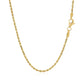 10k Yellow Gold Solid Diamond Cut Rope Chain (1.80 mm)Monde Trend