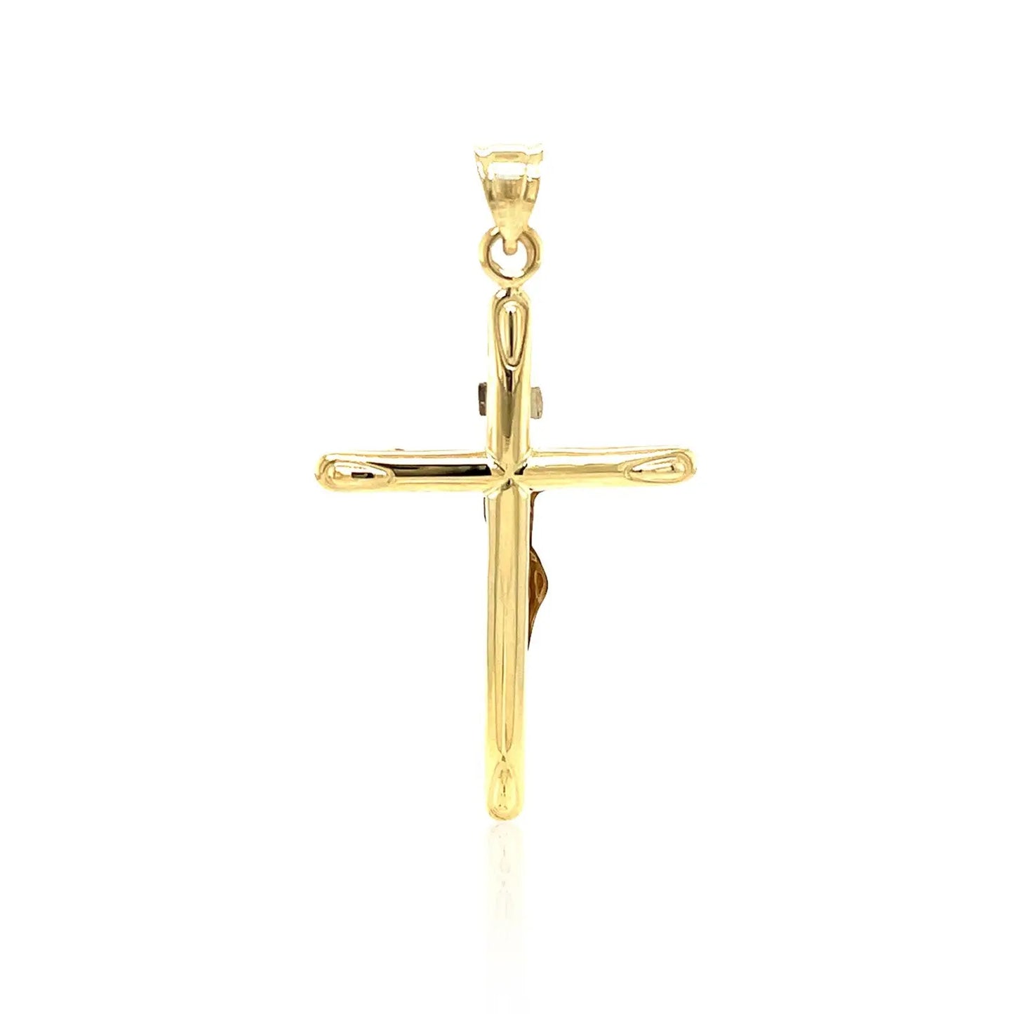 14k Two Tone Gold Cross PendantMonde Trend