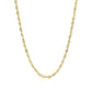 10K Yellow Gold Lite Rope Chain (2.50 mm)Monde Trend