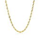 10k Yellow Gold Solid Diamond Cut Rope Chain (3.00 mm)Monde Trend