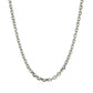 14k White Gold Diamond Cut Cable Link Chain (2.90 mm)Monde Trend