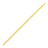 14k Yellow Gold Lite Charm Bracelet (4.00 mm) RCJ