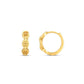 14k Yellow Gold Oval Mariner Huggies RCJ