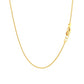 10k Yellow Gold Wheat Chain 1.0mm (1.00 mm)Monde Trend