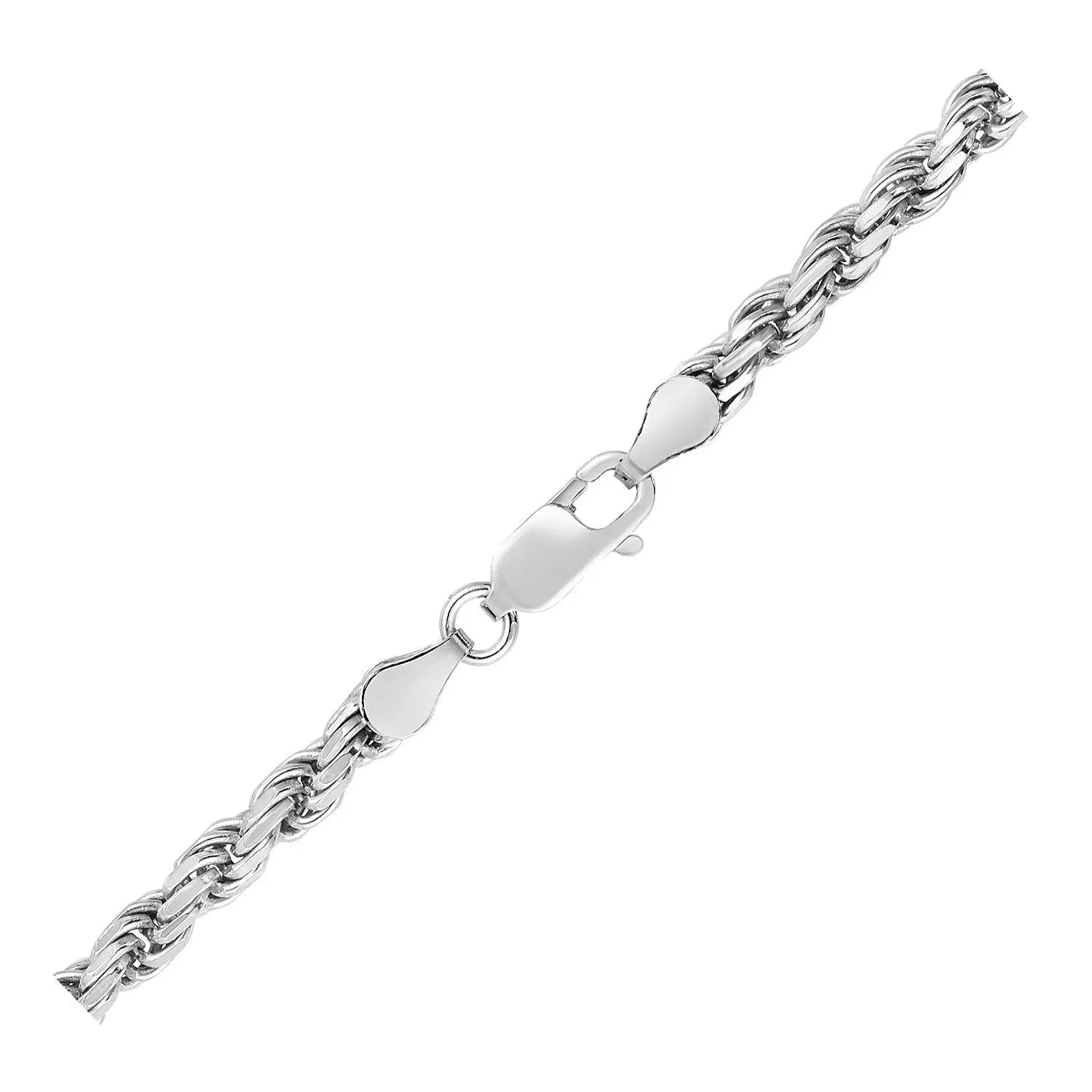 Sterling Silver Diamond Cut Rope Style Chain (3.60 mm) RCJ