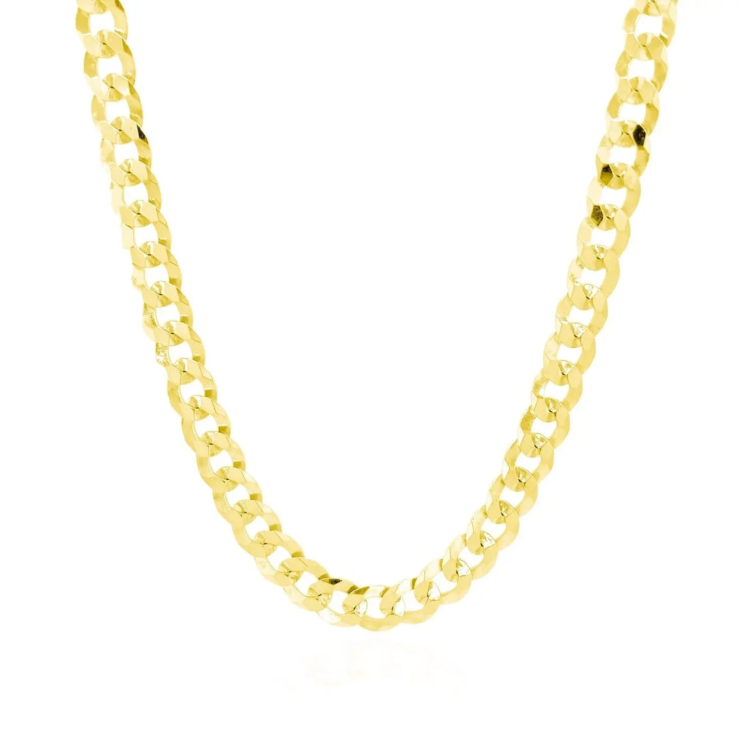 10k Yellow Gold Curb Chain (5.70 mm)Monde Trend