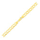 14k Yellow Gold Solid Curb Bracelet (7.00 mm) RCJ